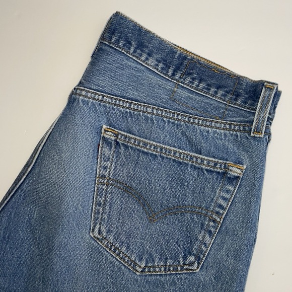 Vintage Levi's 501 Jeans Men's 38x32(29"L) Blue Denim Cotton Made In USA 90s 97 - Picture 1 of 8
